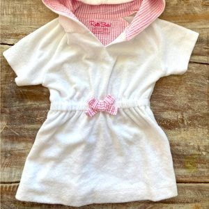 Ruffle Butts baby terry cloth cover up 12–18 months